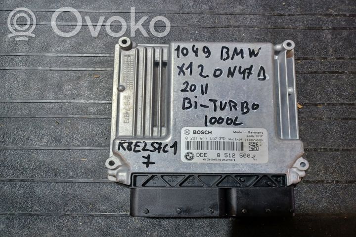BMW X1 E84 Engine control unit/module ECU 