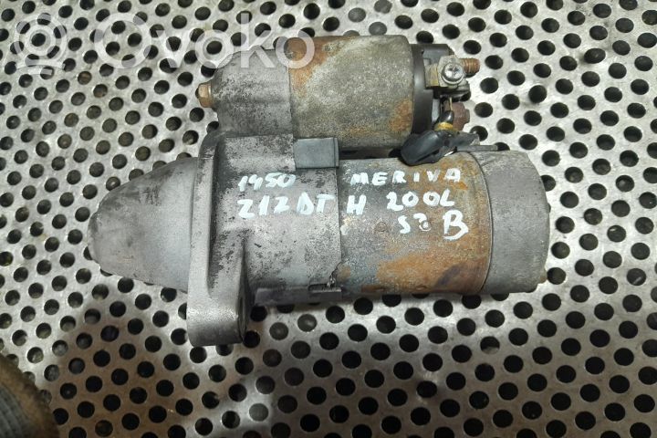 Opel Meriva A Motor de arranque 