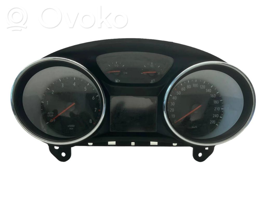 Opel Astra K Geschwindigkeitsmesser Cockpit 