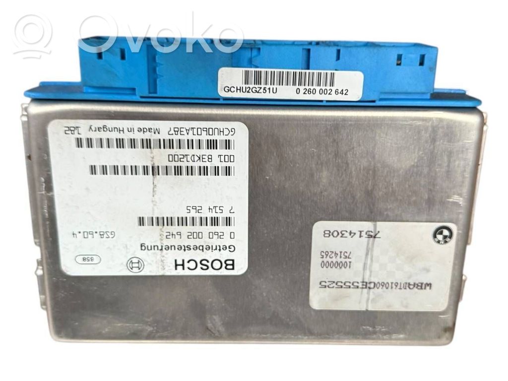 BMW 5 E39 Pavarų dėžės valdymo blokas 