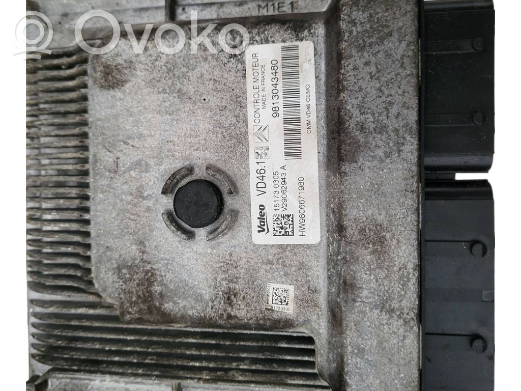 Peugeot 3008 I Engine control unit/module 