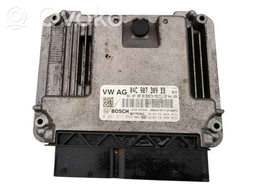Engine control unit/module   04C907309BB,0261S17849