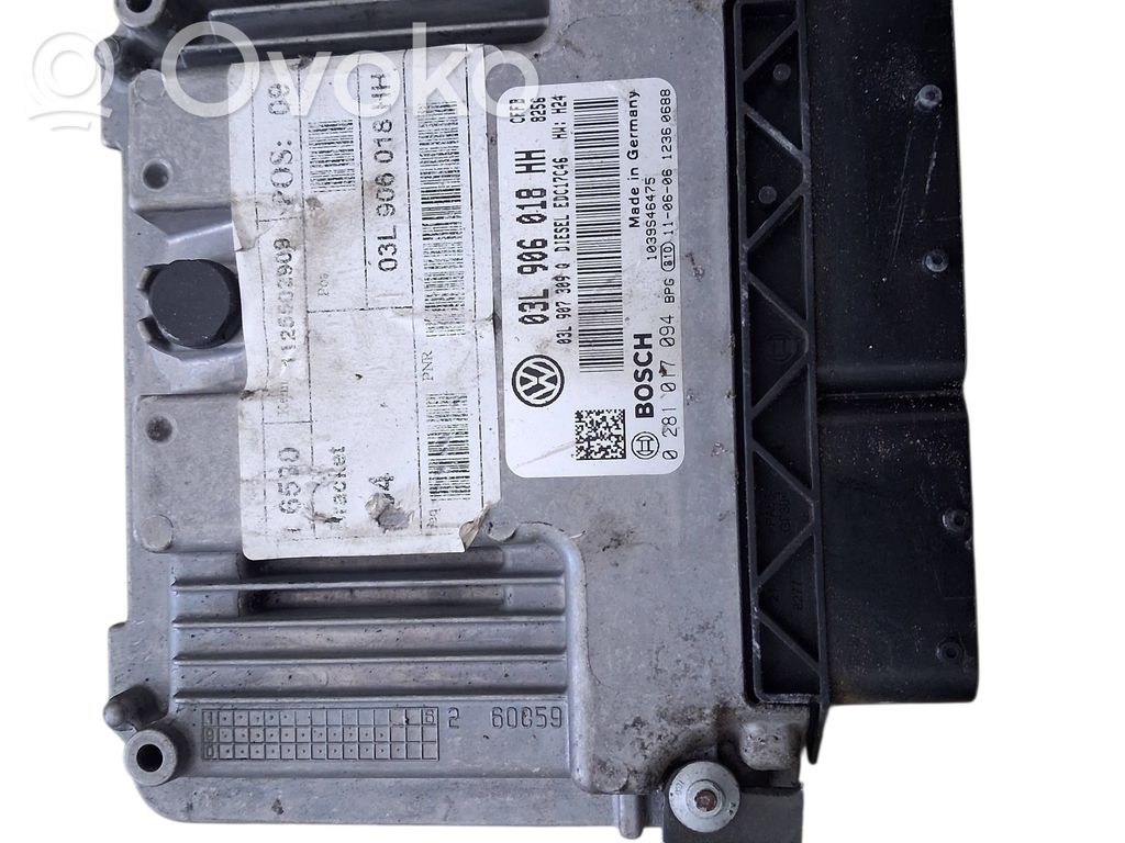 Volkswagen Sharan Engine control unit/module 