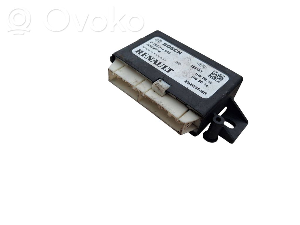 Renault Clio IV Unité de commande, module PDC aide au stationnement 