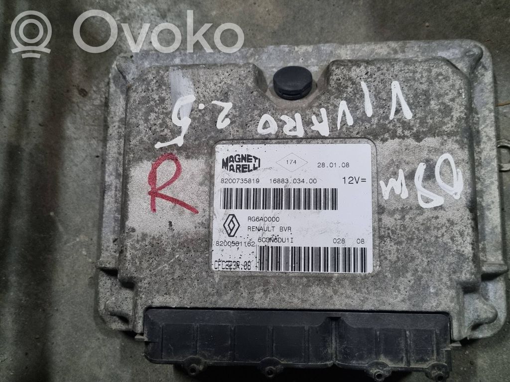 Opel Vivaro Gearbox control unit/module 