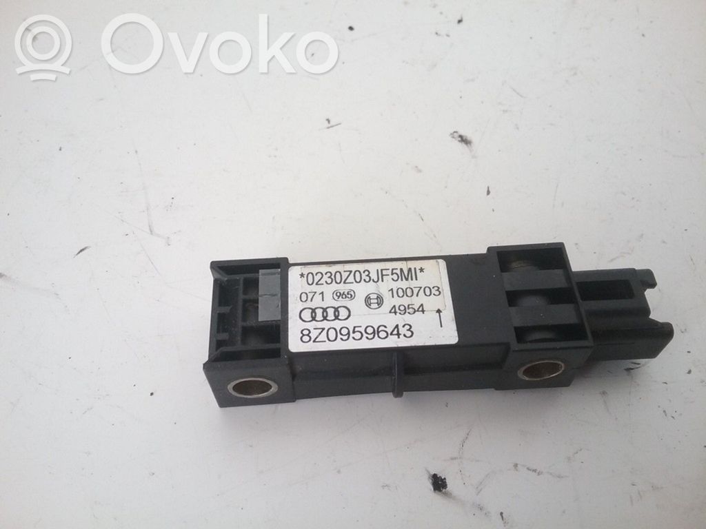 Airbag deployment crash/impact sensor   8Z0959643,0230Z03JF5MI,100703