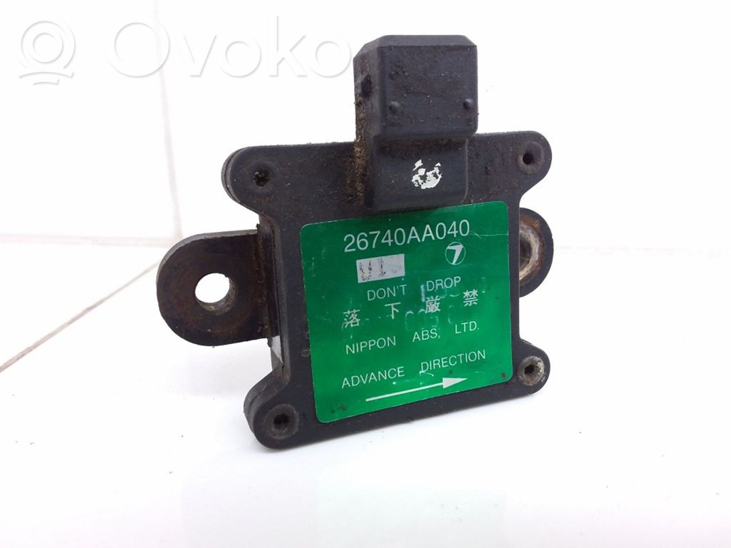 Subaru Impreza I ESP acceleration yaw rate sensor 