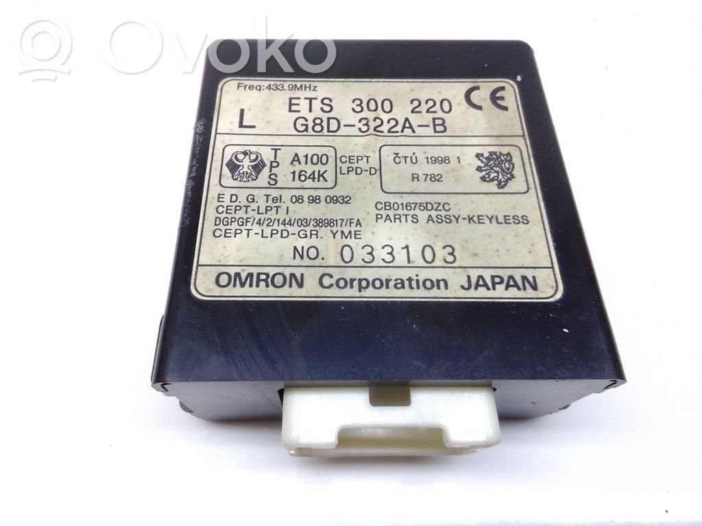 Mazda Premacy Door central lock control unit/module 