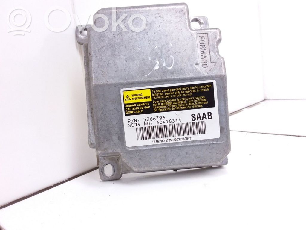 Saab 9-5 Airbag control unit/module 