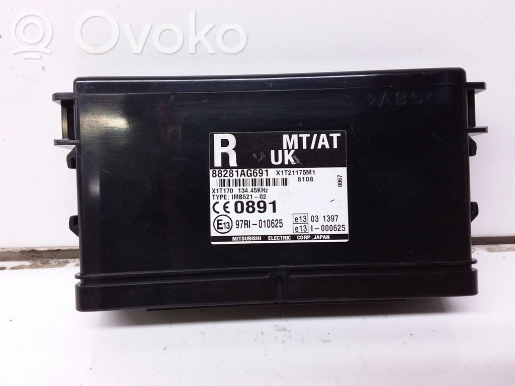 Other control units/modules   88281AG691,X1T21175M1,97RI010625