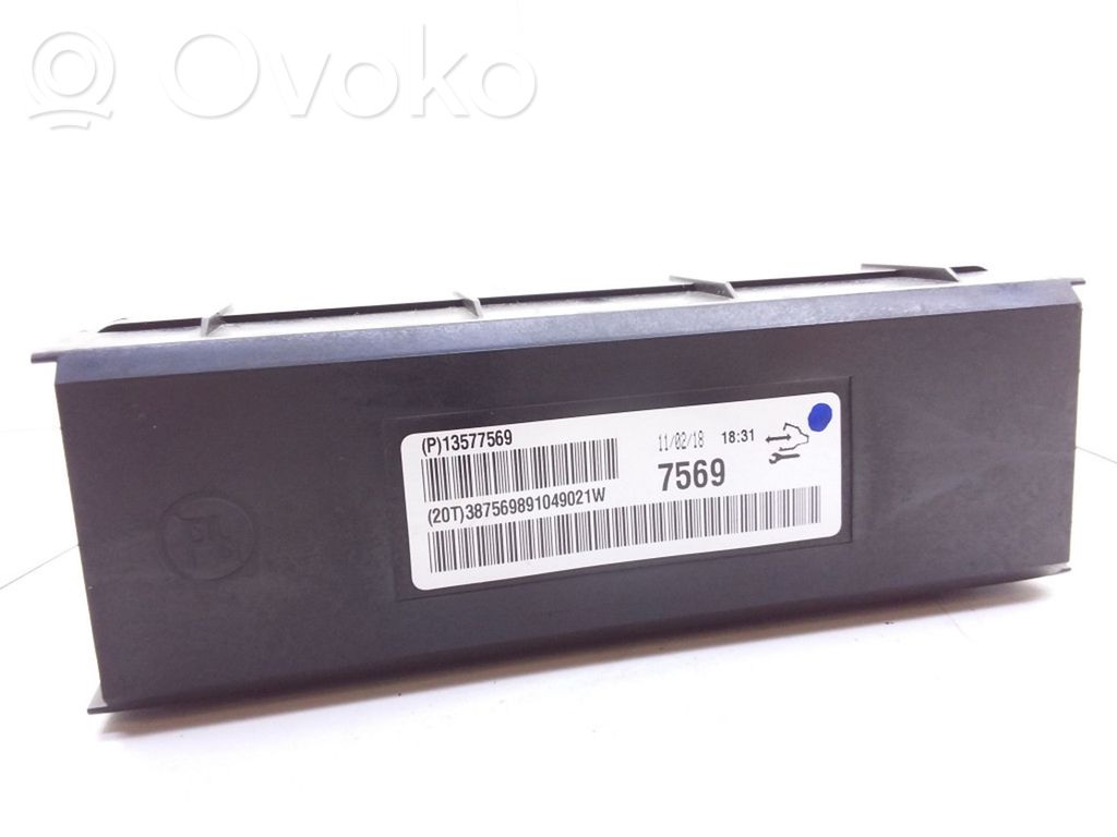 Opel Insignia A Air conditioning/heating control unit 