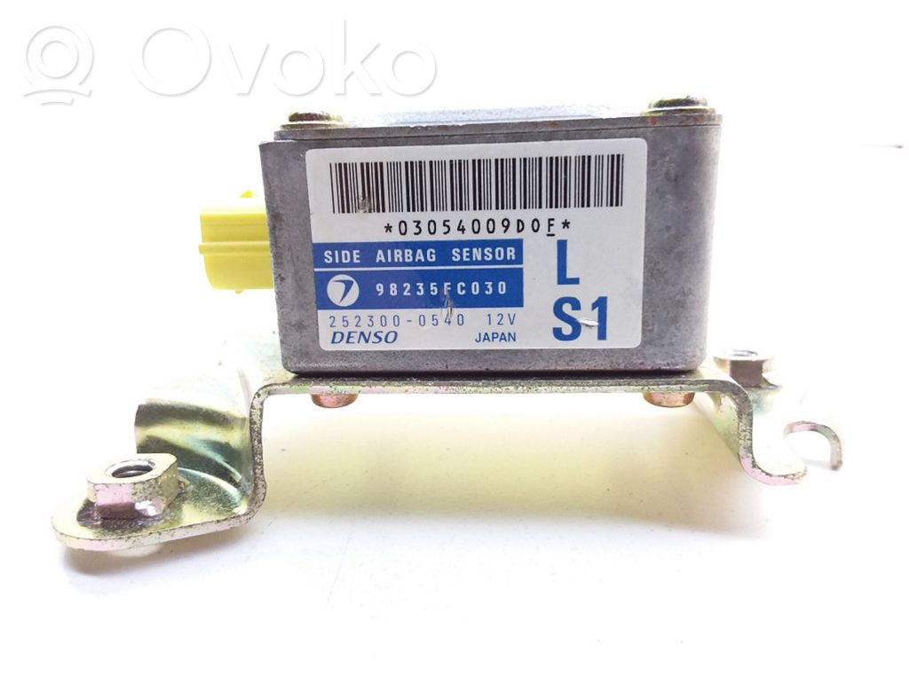 Subaru Forester SF Airbagsensor Crashsensor Drucksensor 