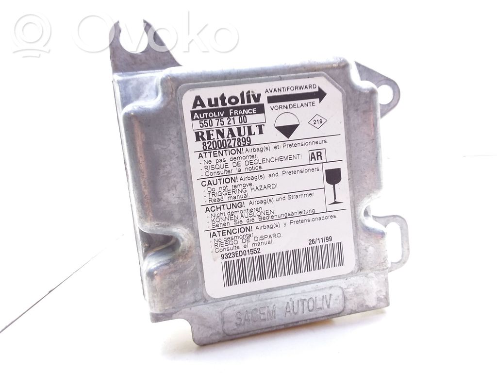 Renault Master II Airbag control unit/module 