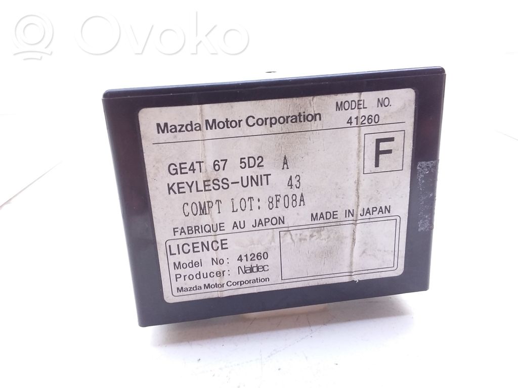 Mazda 626 Other control units/modules 