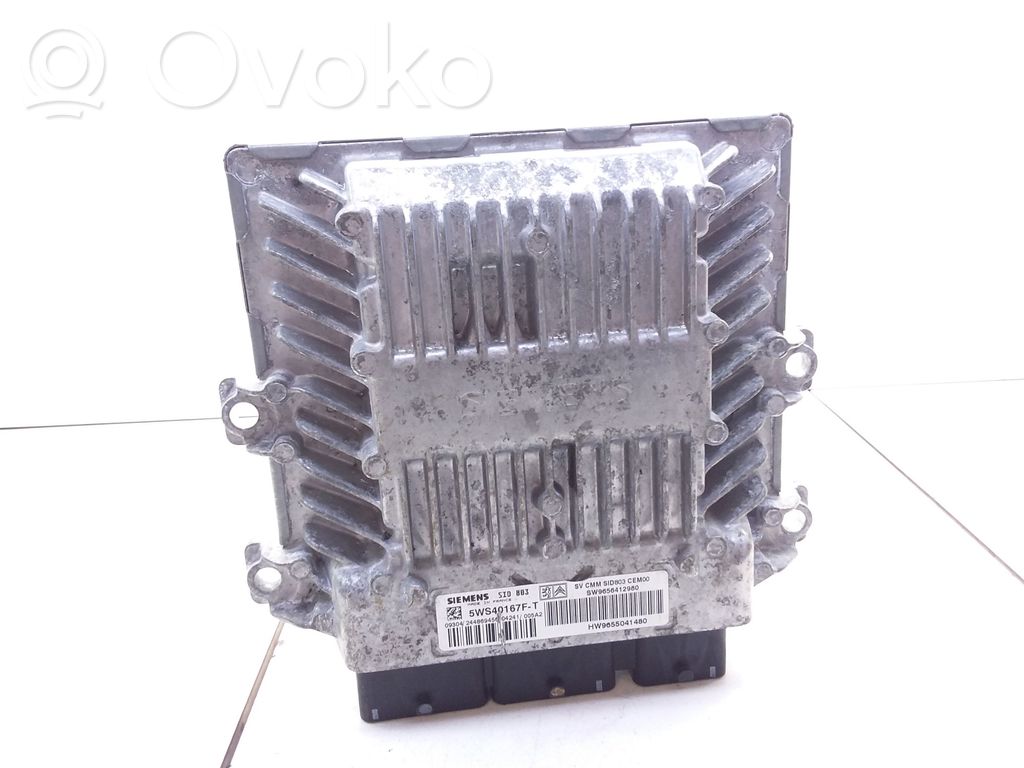 Peugeot 407 Engine control unit/module 