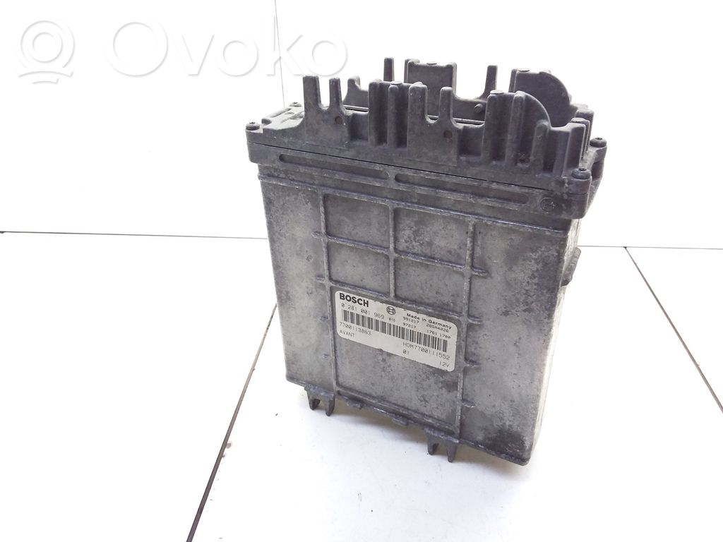 Engine control unit/module   7700113863,0281001969