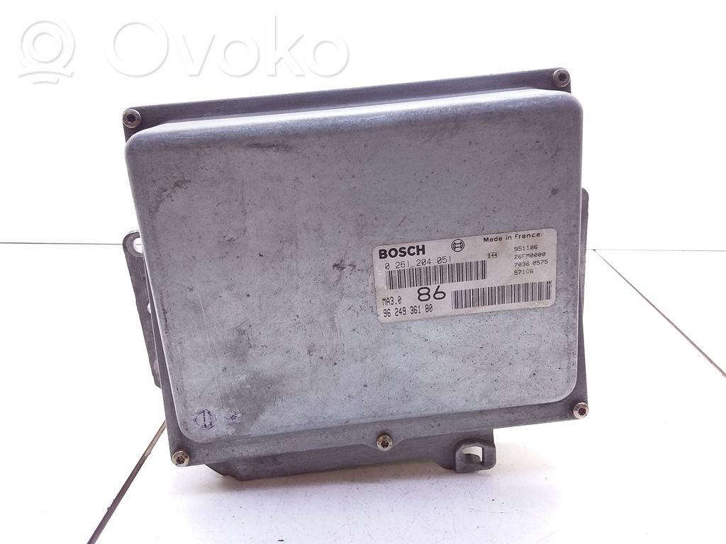 Peugeot 106 Engine control unit/module 