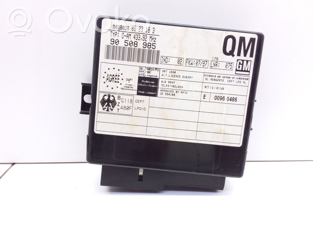 Opel Vectra B Other control units/modules 