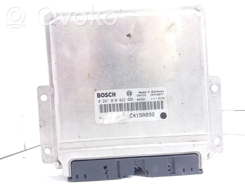 Alfa Romeo 156 Engine control unit/module 