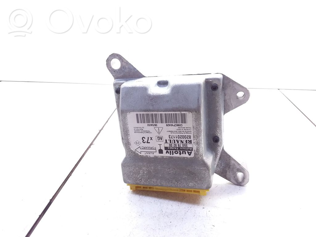 Renault Vel Satis Airbag control unit/module 