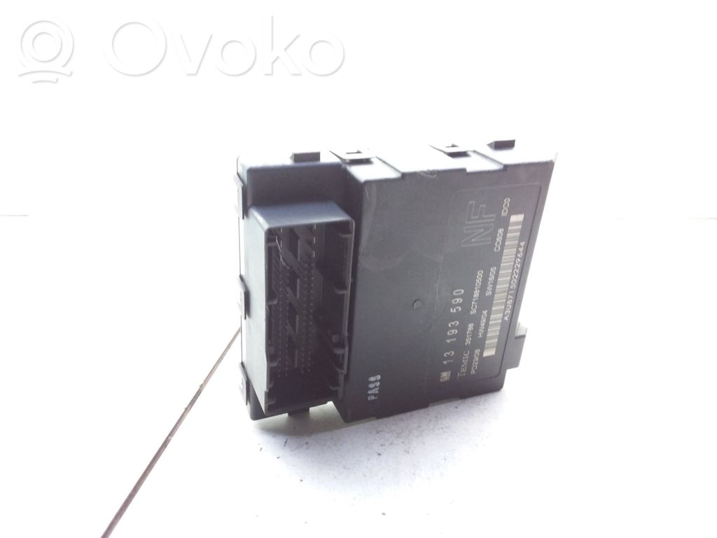 Opel Vectra C Module de contrôle carrosserie centrale 