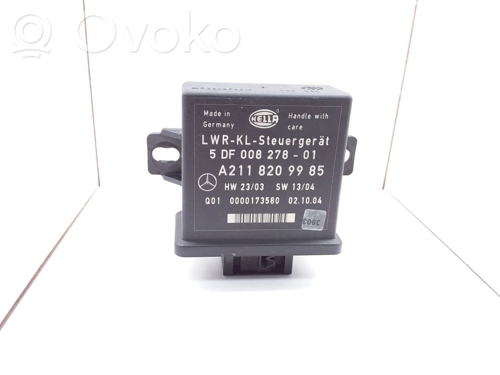 Módulo de luz LCM   A2118209985,5DF00827801,0000173580