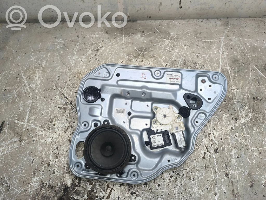Volvo V50 Alzacristalli della portiera posteriore con motorino 