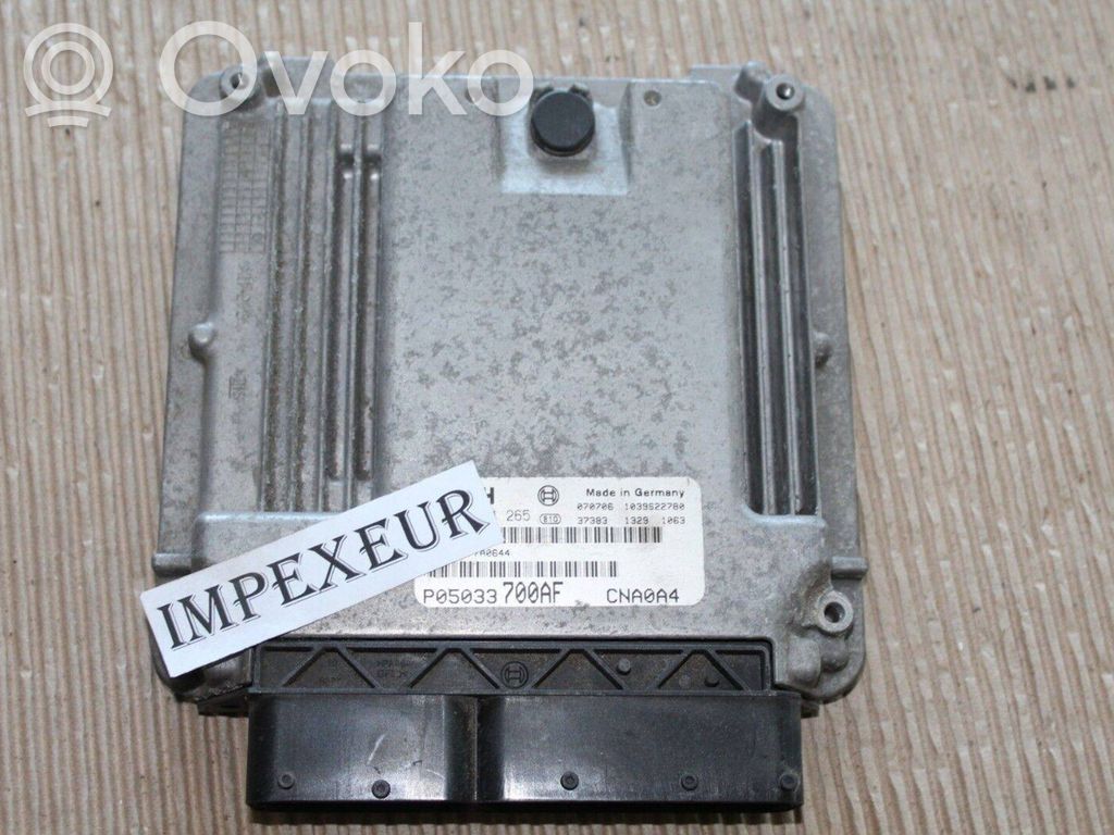 Chrysler Sebring (JS) Engine control unit/module 