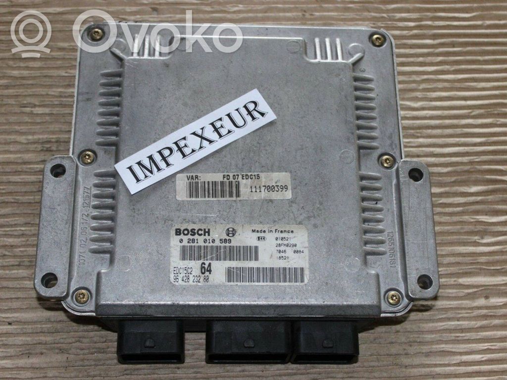 Citroen C5 Engine control unit/module 