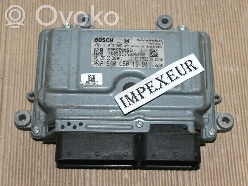 Mercedes-Benz B W245 Engine control unit/module 