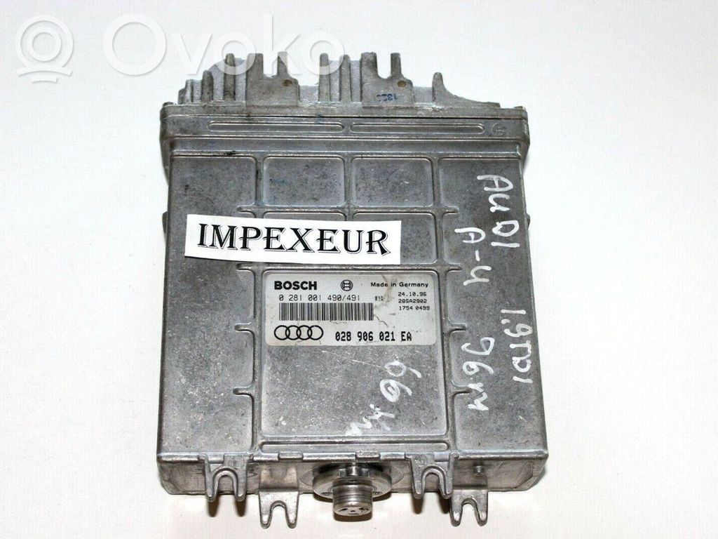 Audi A4 S4 B5 8D Engine control unit/module 
