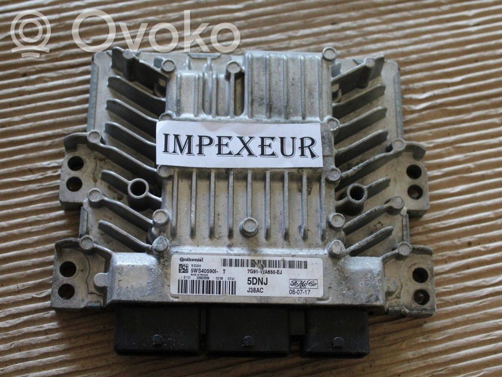 Ford Mondeo MK IV Engine control unit/module 