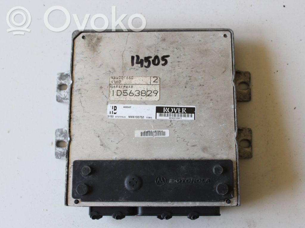 Engine control unit/module   NNN100752,1D563829,M3K012BPT
