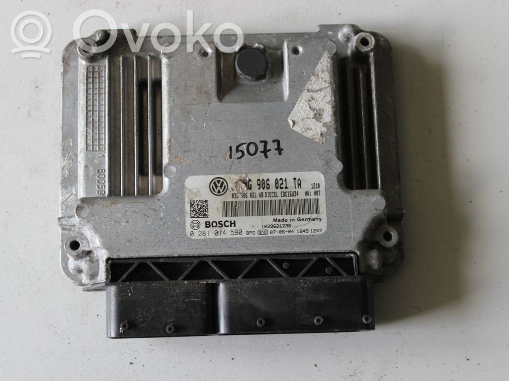 Volkswagen Eos Engine control unit/module 