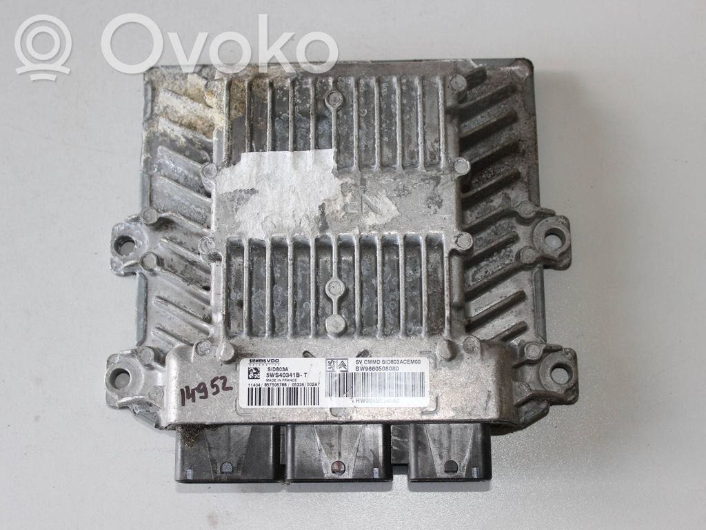 Citroen C4 I Engine control unit/module 