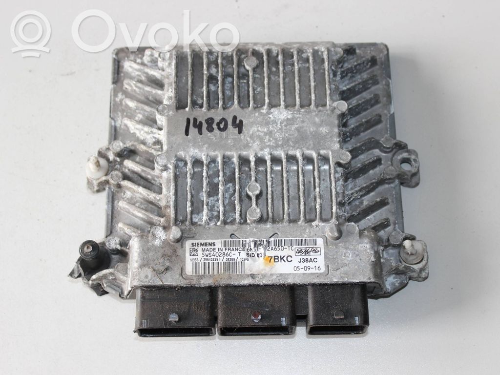 Engine control unit/module   6M5112A650TC,5WS40286CT