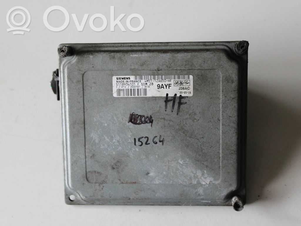 Ford Focus Engine control unit/module 