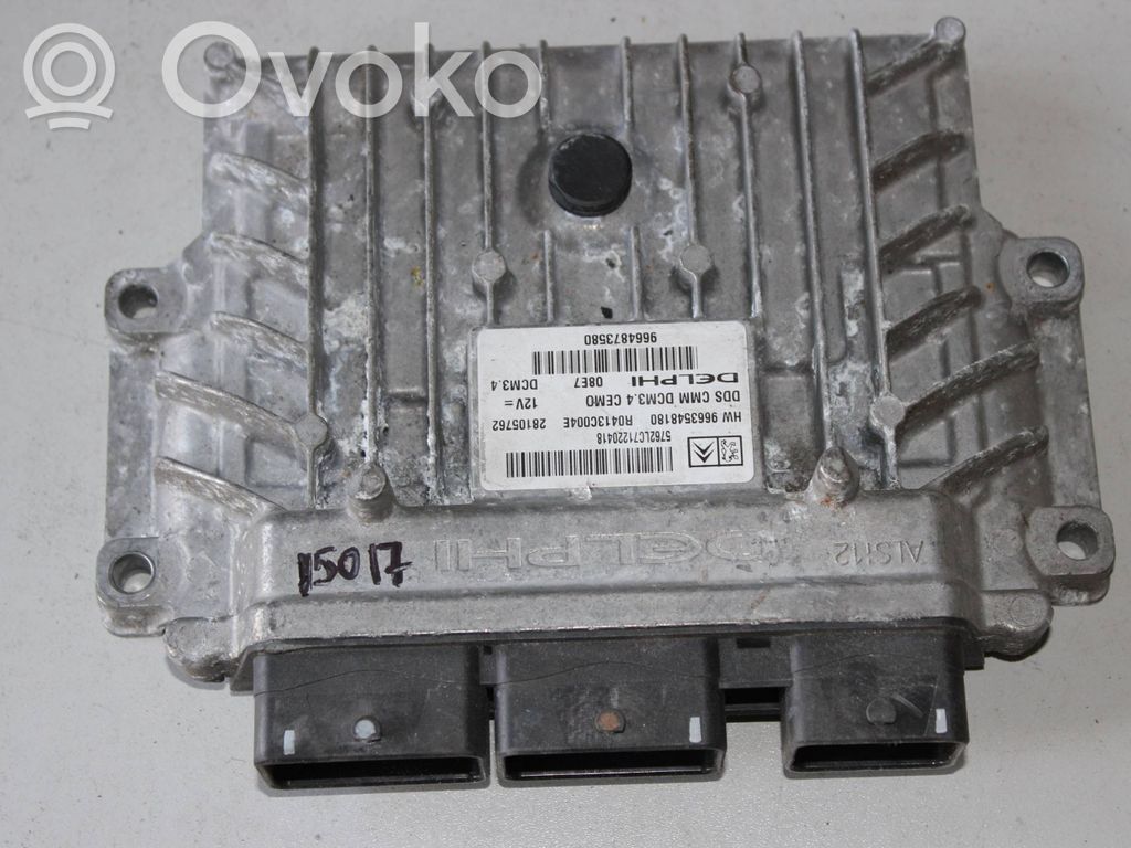 Engine control unit/module   9664873580,9663548180,R0413C004E