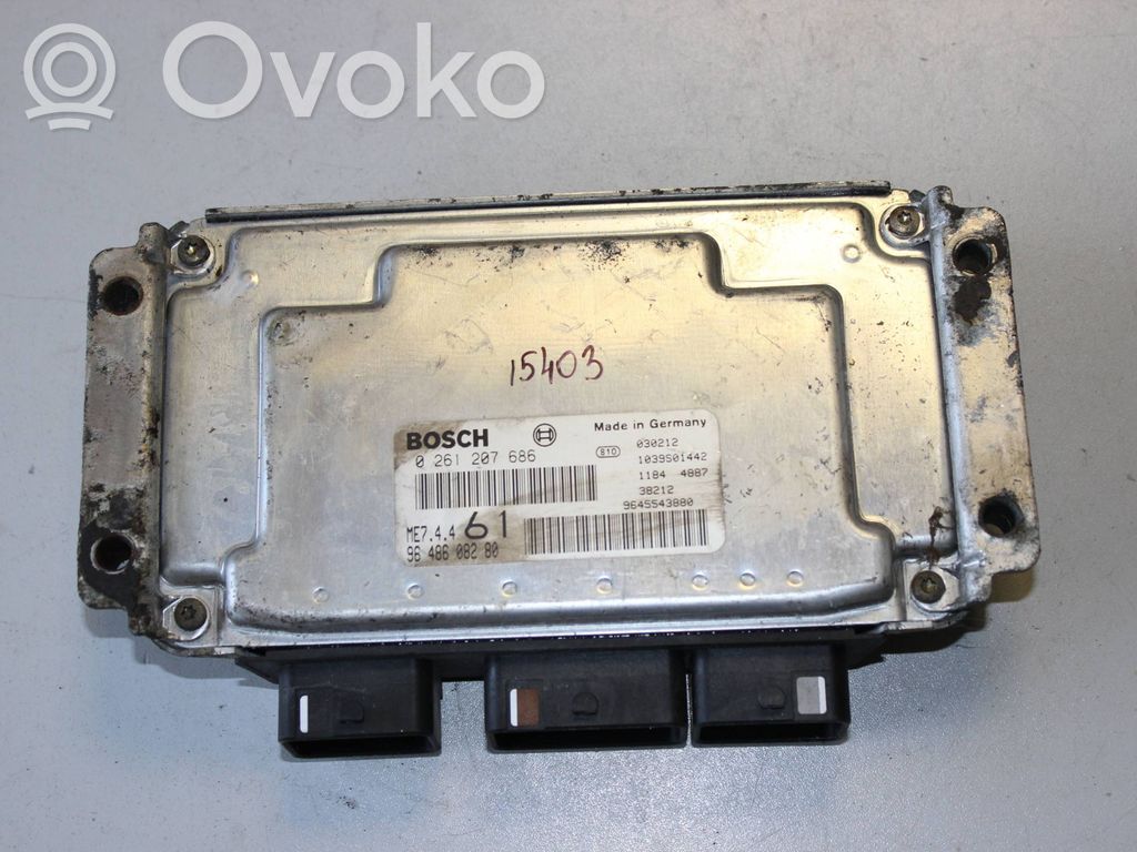 Citroen Berlingo Engine control unit/module 