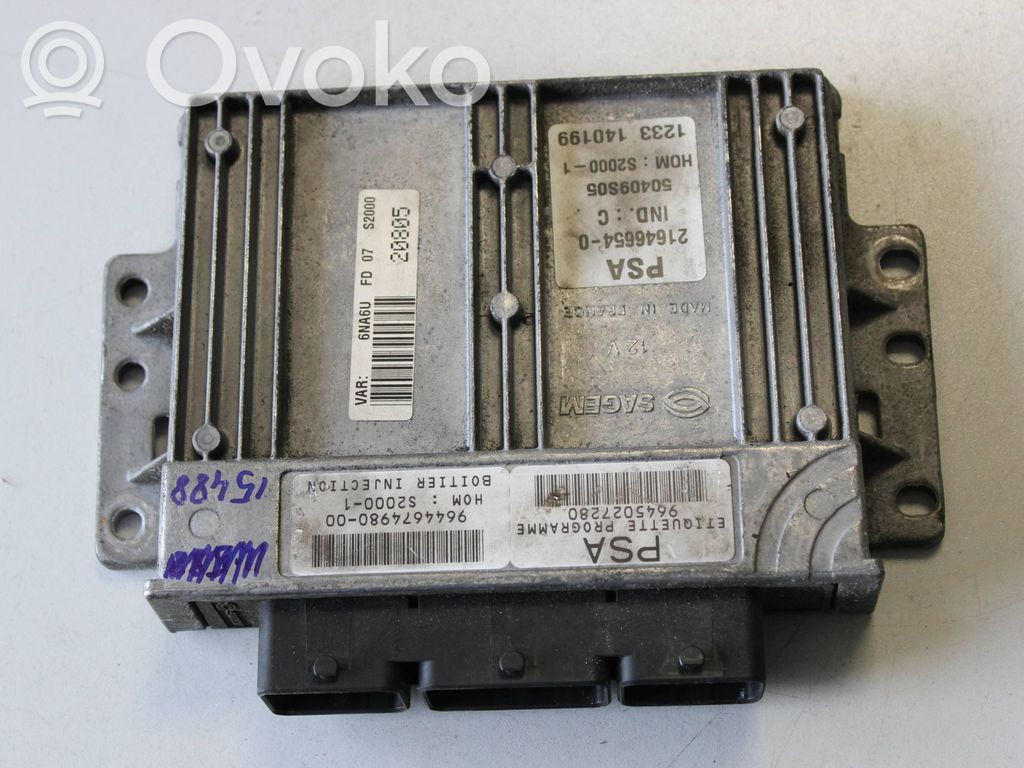 Citroen Xsara Picasso Engine control unit/module 