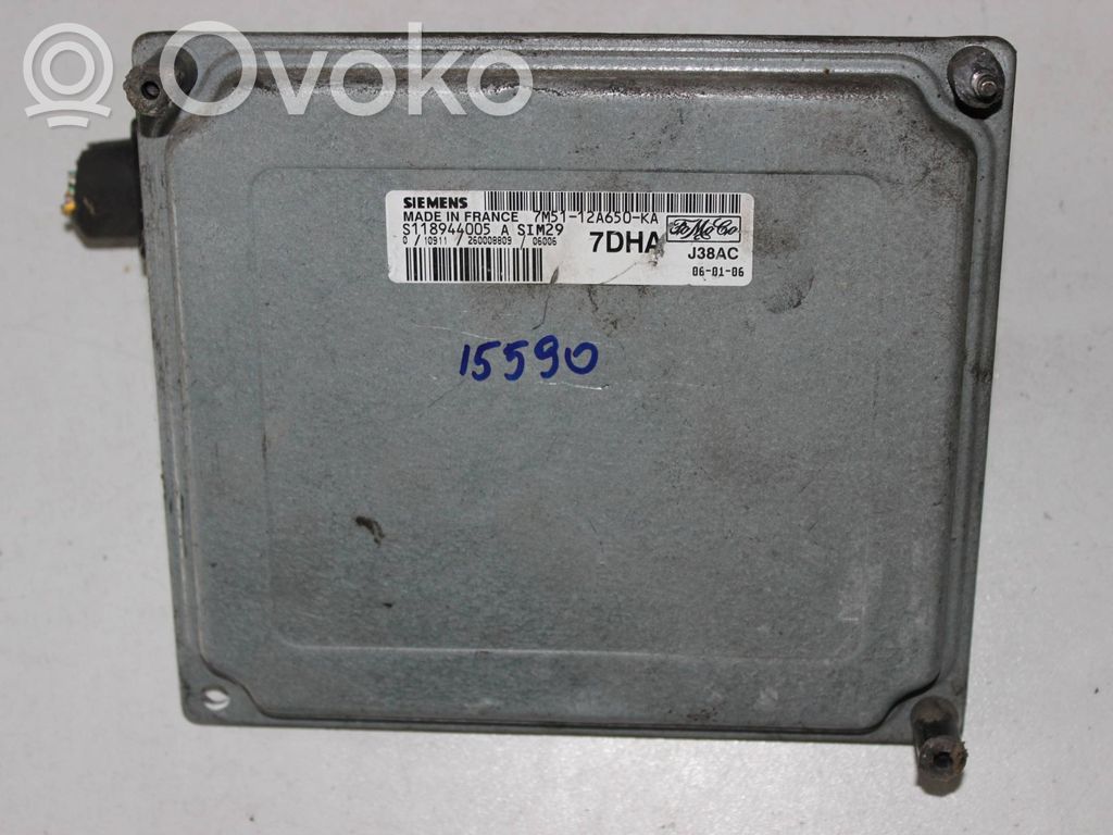 Ford Focus Engine control unit/module 