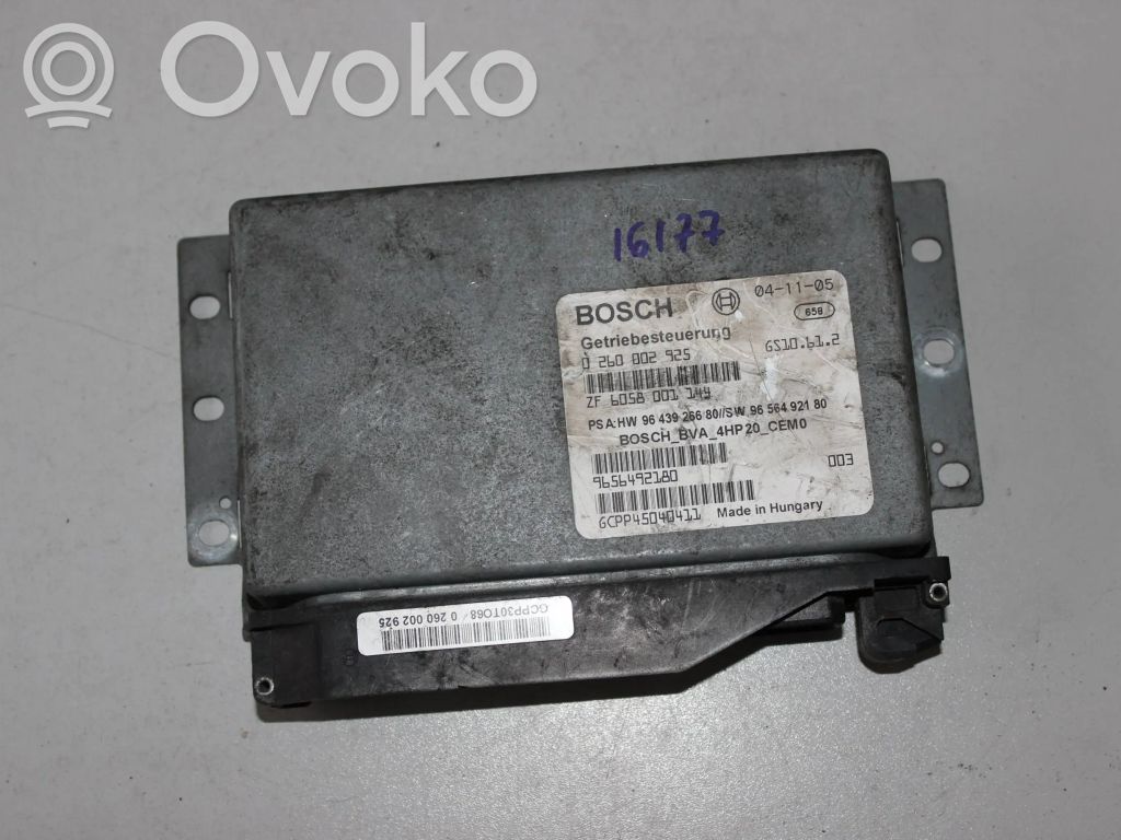 Peugeot 607 Gearbox control unit/module 