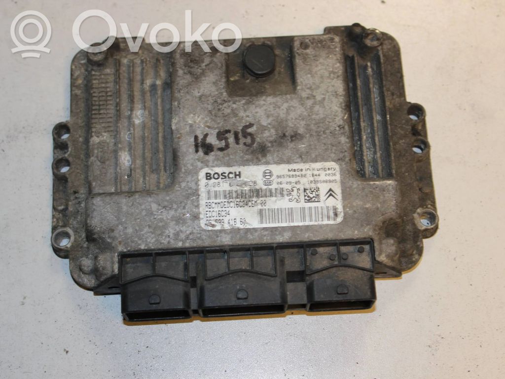 Peugeot 206 Engine control unit/module 