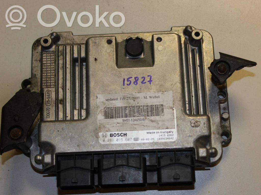 Ford Focus Engine ECU kit and lock set 