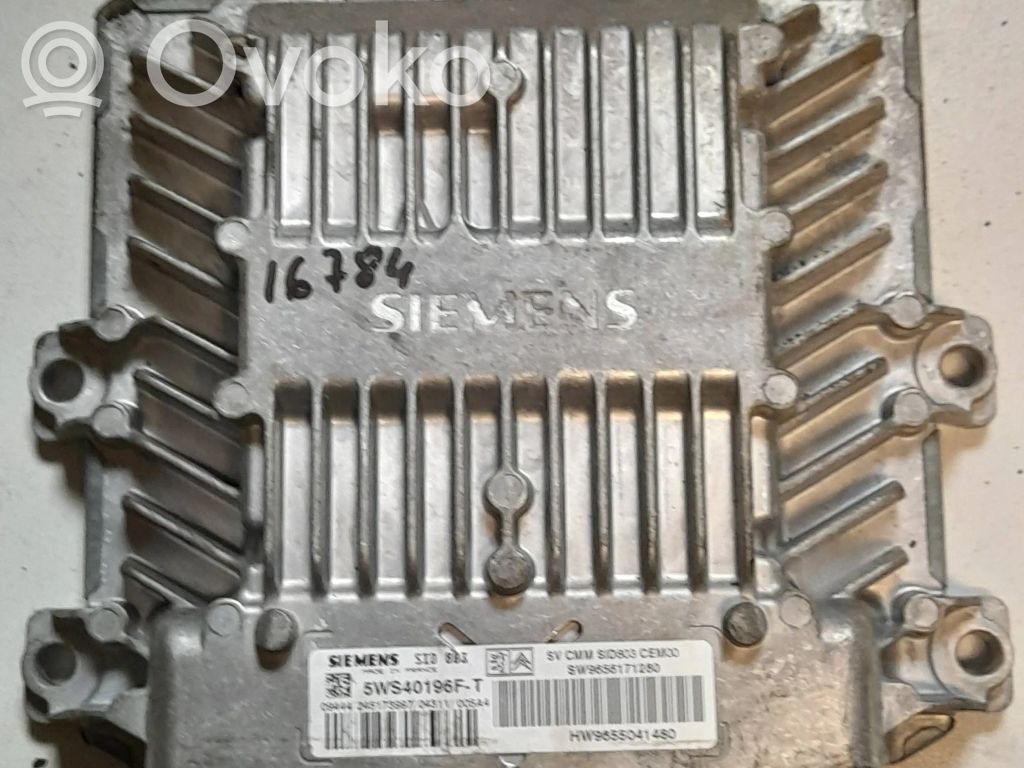 Peugeot 407 Engine control unit/module 