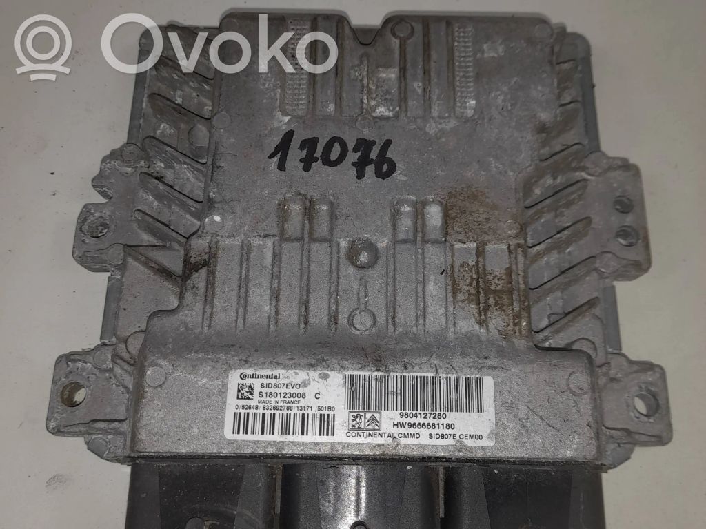 Peugeot 508 Engine control unit/module 