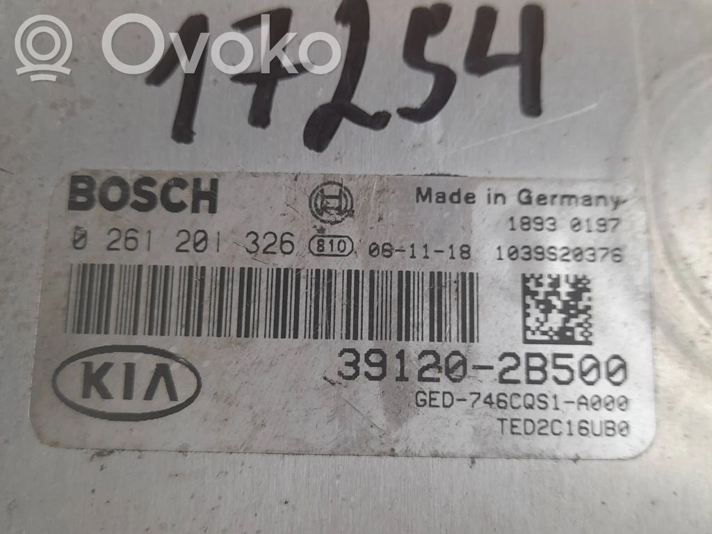 Unidad de control/módulo del motor   0261201326,391202B500