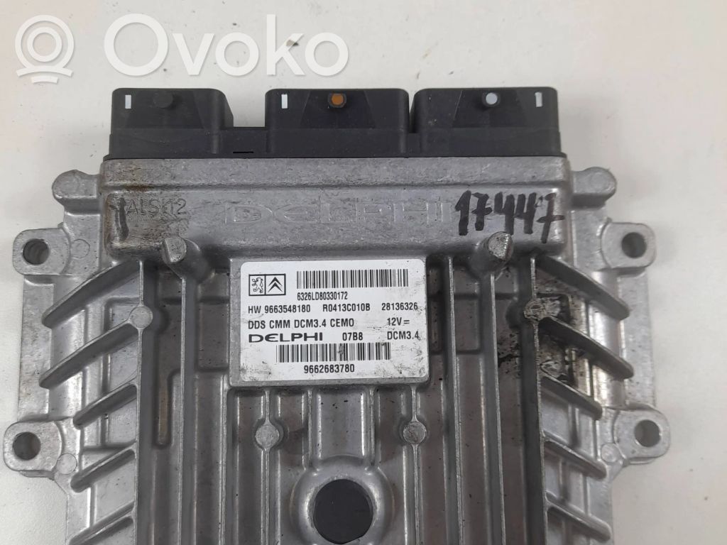 Citroen C5 Engine control unit/module 