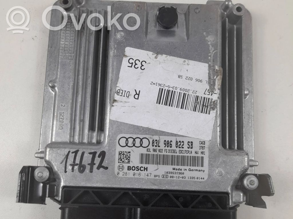 Audi A6 S6 C6 4F Engine control unit/module 
