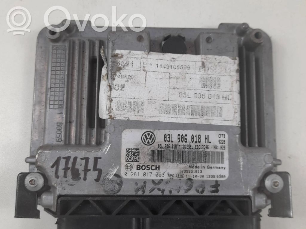 Seat Alhambra (Mk2) Engine control unit/module 